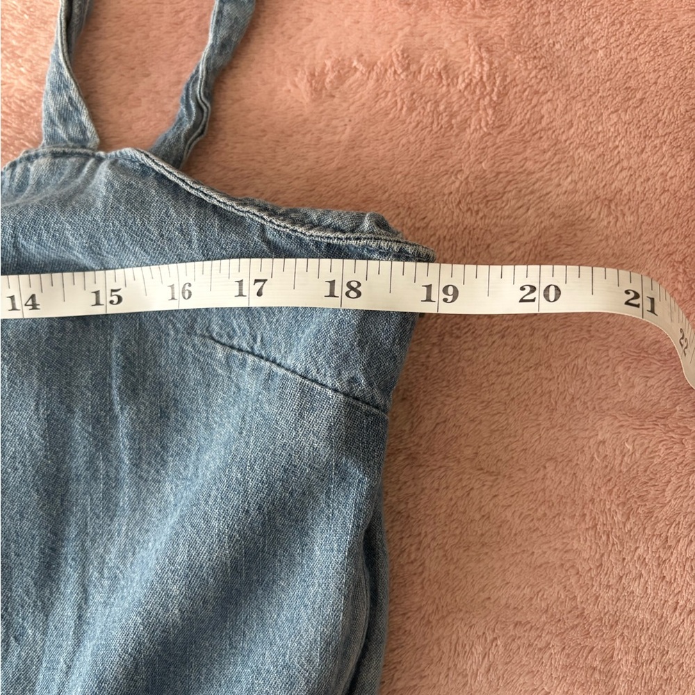 Rewash Light Blue Denim Jumpsuit - Picture 6 of 6